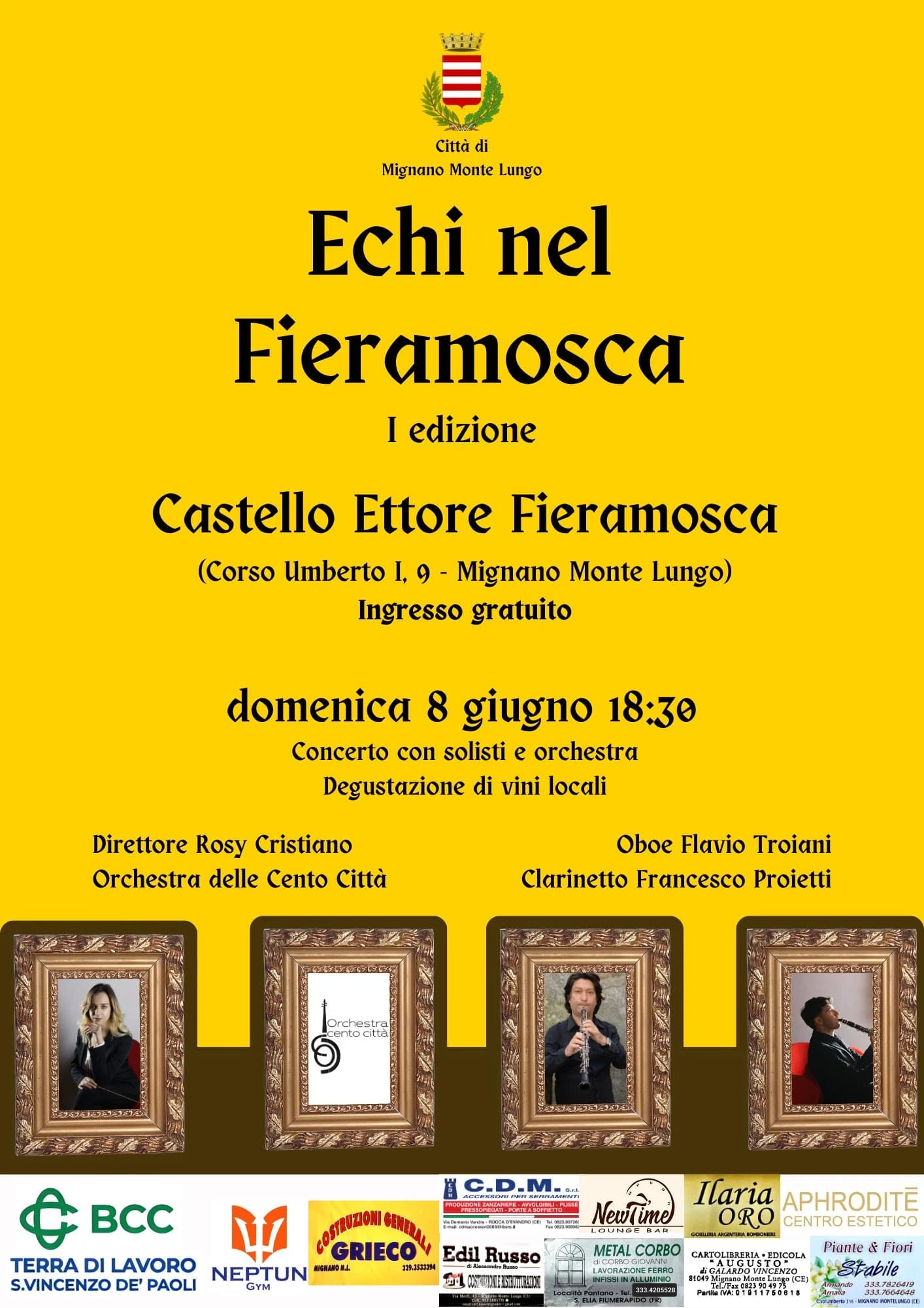 Echi nel Fieramosca I edizione